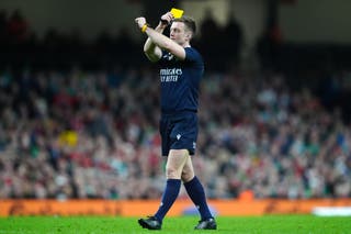 Christophe Ridley of England takes charge today